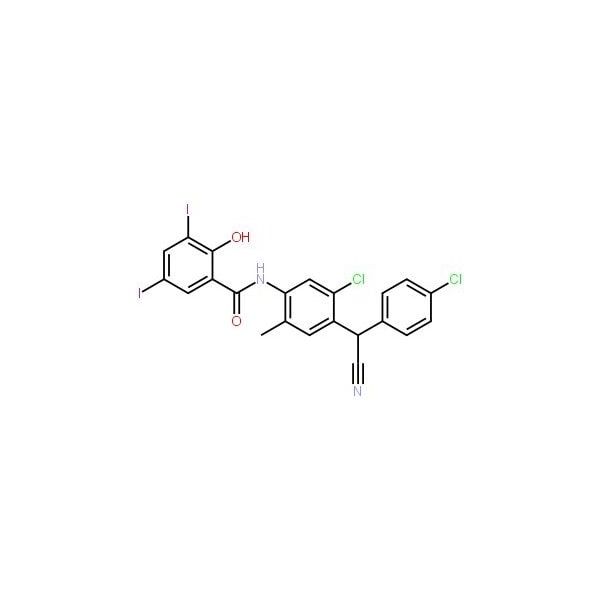 Ak Scientific Closantel (5g), CAS 57808-65-8 C777-5g - main