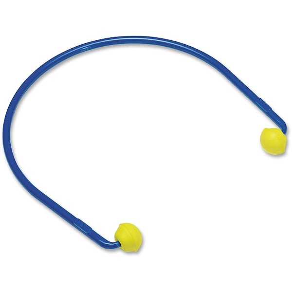 3M E-A-Rcaps Reusable Foam Ear Plugs, Pod Shape, 17 dB, Yellow 321-2101 - main
