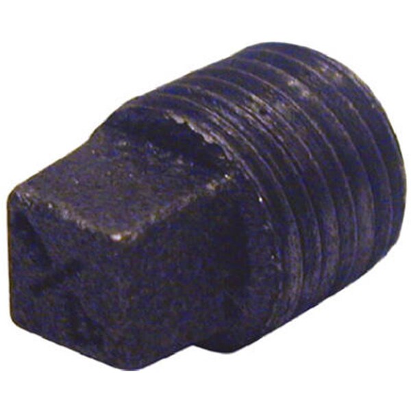 Homestead B-PLG05 0.5 in. Black Pipe Plain Plug HO878795 - main
