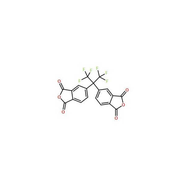 Ak Scientific 2, 2-Bis(3, 4-anhydrodicarboxyphenyl)hexafluoropropane (5g), CAS 1107-00-2 K996-5g - main