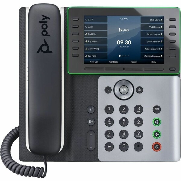 Hp Poly Edge E550 IP Phone and PoE-enabled 82M91AA - main
