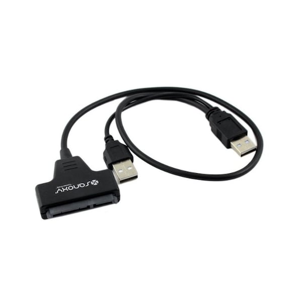 Sanoxy USB 2.0 to 2.5inch SATA Hard Drive Adapter Cable SANOXY-VNDR-SATA-USB-CBL-2inch - main