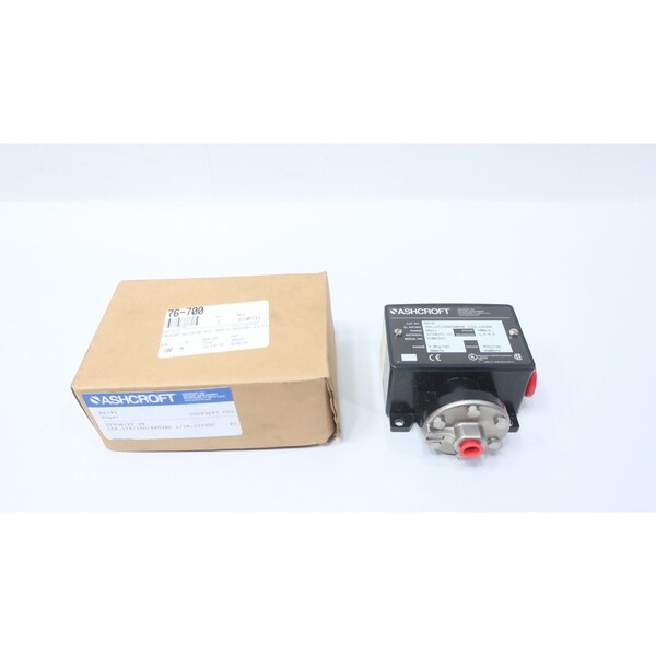 Ashcroft PRESSURE SWITCH 1/4IN 60PSI 125/250/480V-AC B424V - main