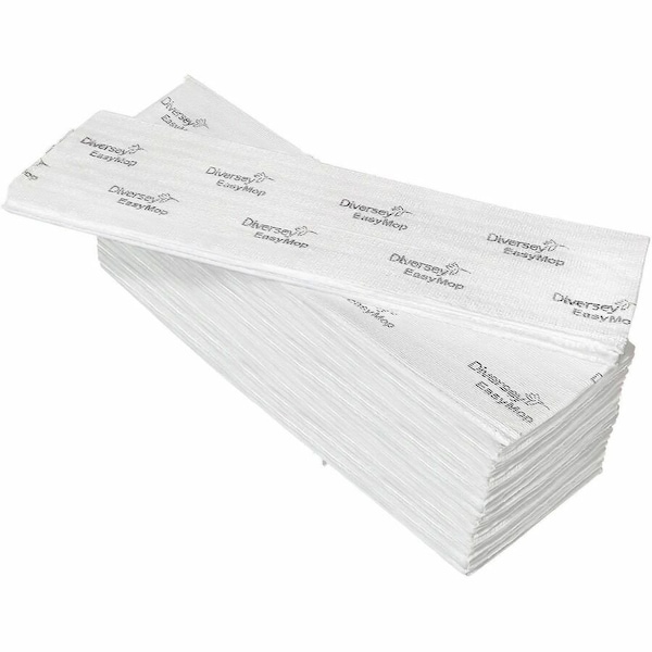 Diversey EasyMop Single-Use Microfiber Mop, 16 x 5.3, 10PK D1232213 - main