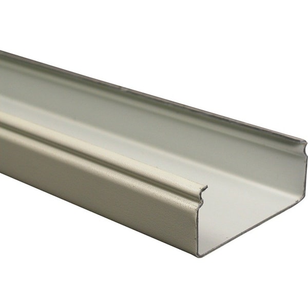 Legrand Cover Plate Raceway, 2400 Series, 1 Channel, 1-7/8 in W, 7/8 in H, 5 ft L, Ivory V2400B - main