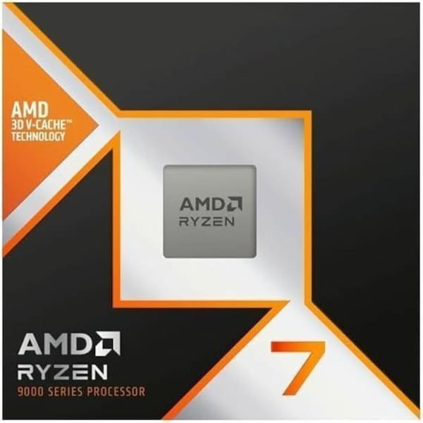 Amd Ryzen 7 9000 9800X3D Octa-core 8 Core 4.70 GHz Processor 100-100001084WOF - main