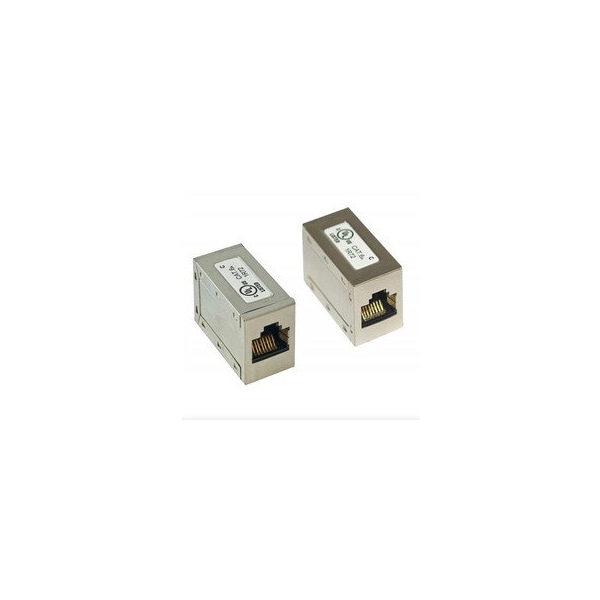 Cable Wholesale Shielded Cat6a Coupler, RJ45 Female 33X6-52400 - main