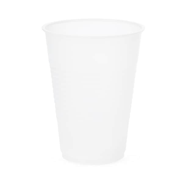 Medline Plastic Drinking Cup, Translucent, Disposable, Polystyrene, 9 oz., 100PK NON03009H - main