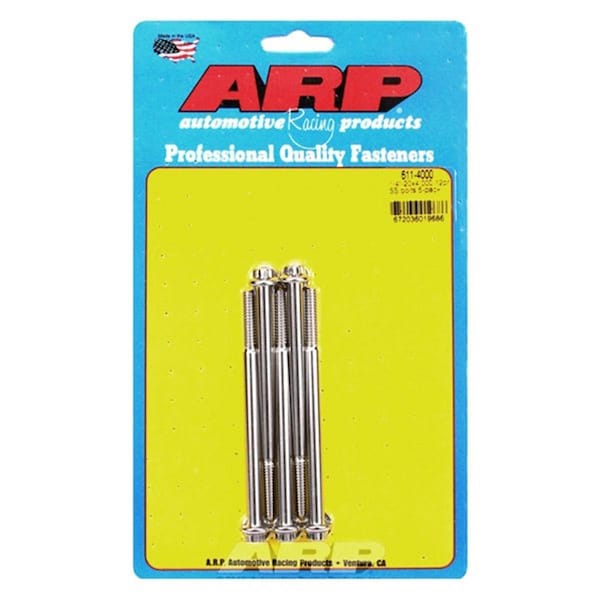 Whole-In-One 611-4000 0.25-20 x 4 in. Stainless Steel 12 Point Bolt Kit - Set of 5 WH3295717 - main