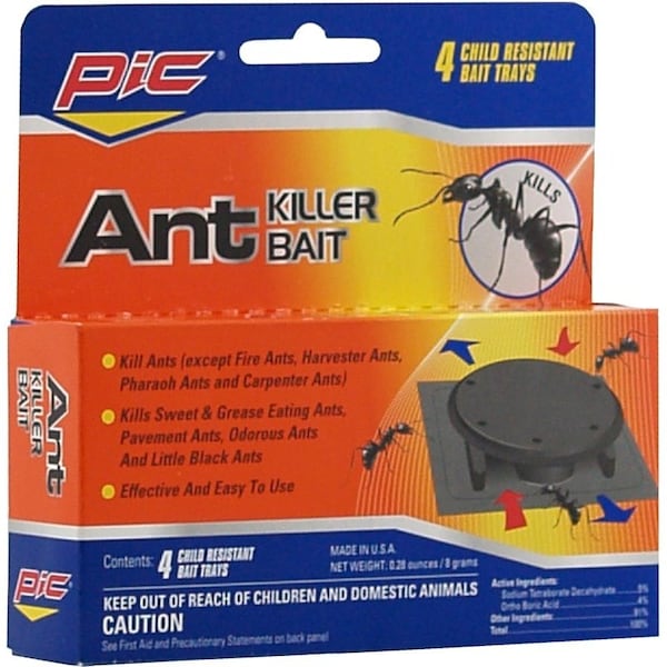 Pic At-4 C/S Ant Trap, 4PK AT-4 C/S - main