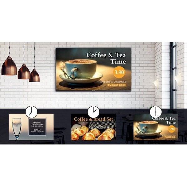 Samsung Qe75T Upgrade Your Business w/ Efficient Digital Displays QE75T - main