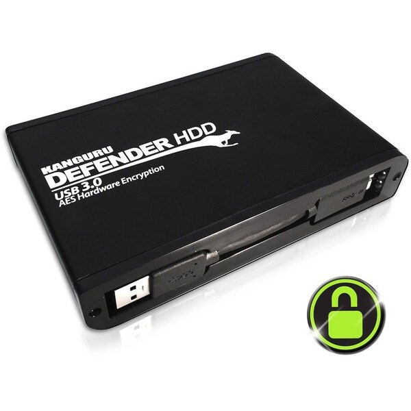 Kanguru DEFENDER HDD35 SECURE HARD DRIVE-5T-TAA COMPLIANT KDH3B-35-5T - main