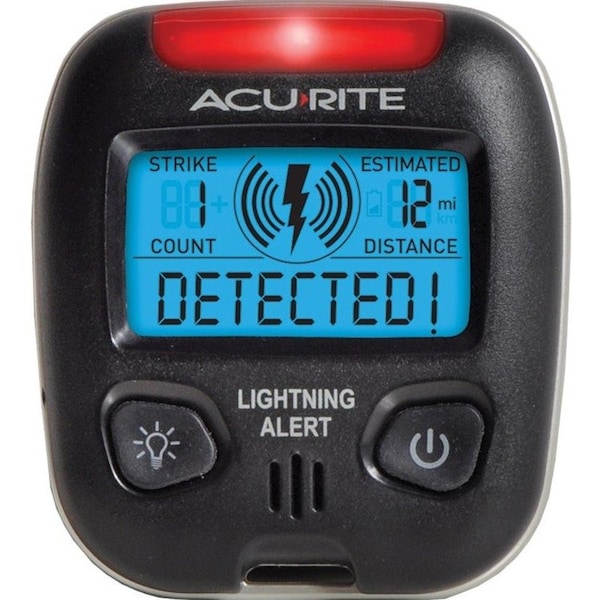 Acurite Lightning Detector, 2-13/16" H, 2-1/2" W 02020CA1 - main