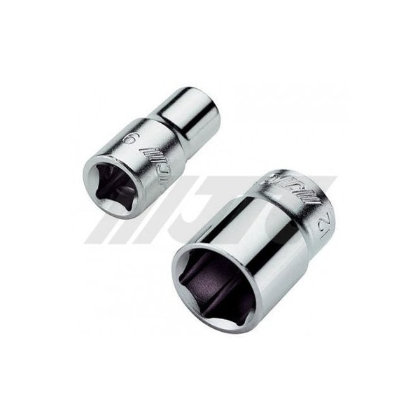 Jtc Auto Tools 1/4 in drive 6-point socket, metric sizes, for precision fastener engagement 22511 - main