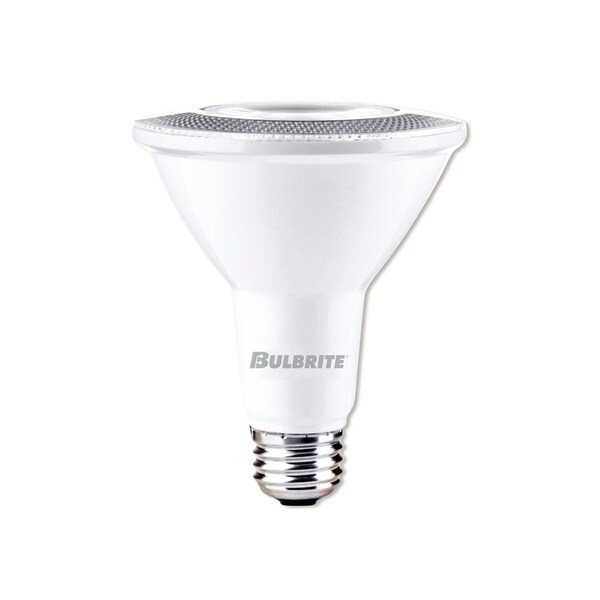 Bulbrite 75 Watt Equivalent PAR30LN Dimmable Medium Screw LED Light Bulb Cool White Light 4000K, 4PK 861735 - main