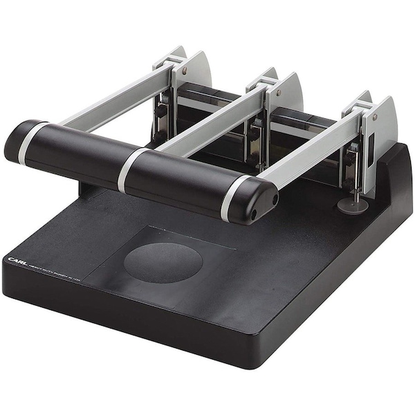 Carl Mfg 150Sheet Heavy Duty 3hole Punch, Gray CUI63150 - main
