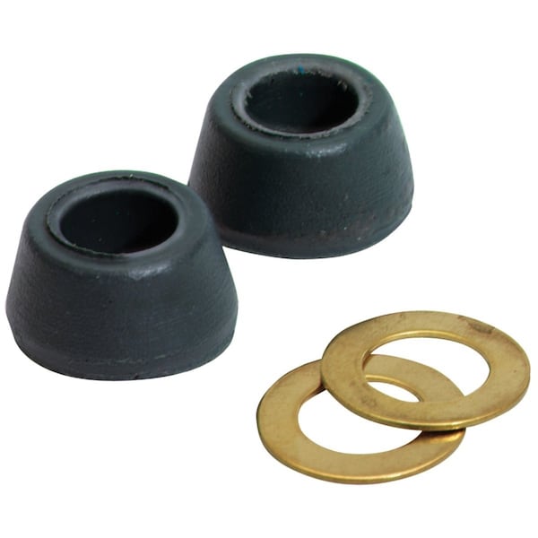 Do It Best 7/16''x5/8'' Black Cone Faucet Washer DIB810-34 - main