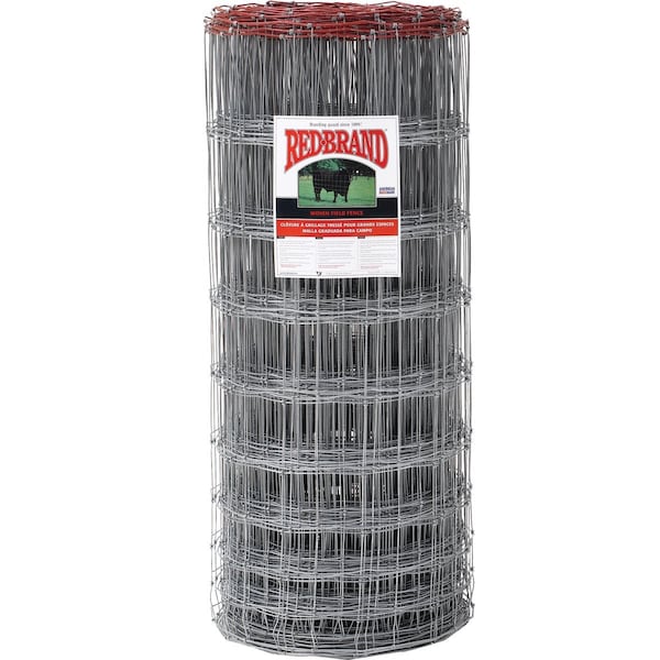 Keystone Red Brand Square Deal Knot 47'' H.x330 ' L. Galvanized Steel Field Fence 70207 - main