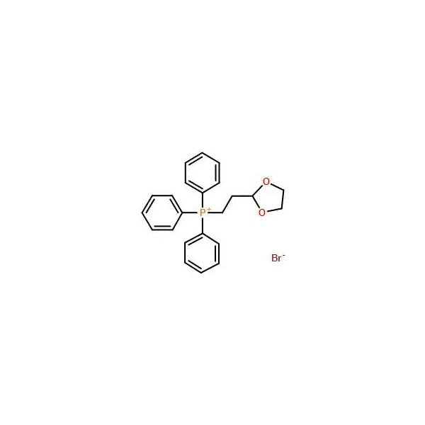 Ak Scientific 2-(1, 3-Dioxolan-2-yl)ethyltriphenylphosphonium bromide (5g), CAS 86608-70-0 Q735-5g - main
