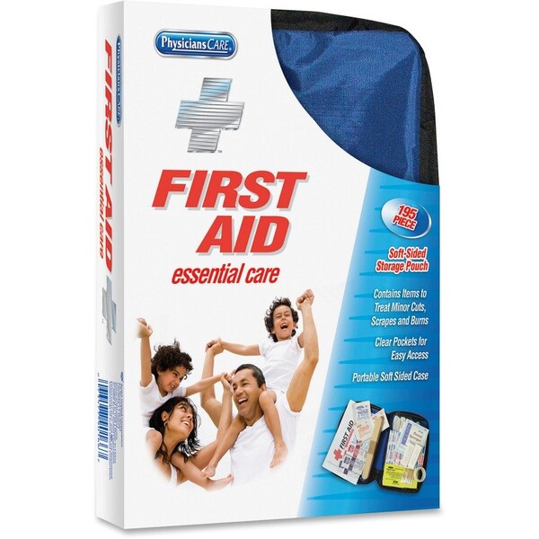 Physicianscare Soft-Sided First Aid Kit for up to 25 People, 195 Pieces/Kit 90167 - main