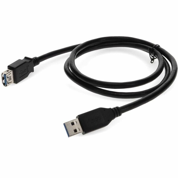 Add-On Addon 3.3Ft Usb 3.0 (A) Male To Usb 3.0 (A) Female Black Extension USB3EXTAA1M - main