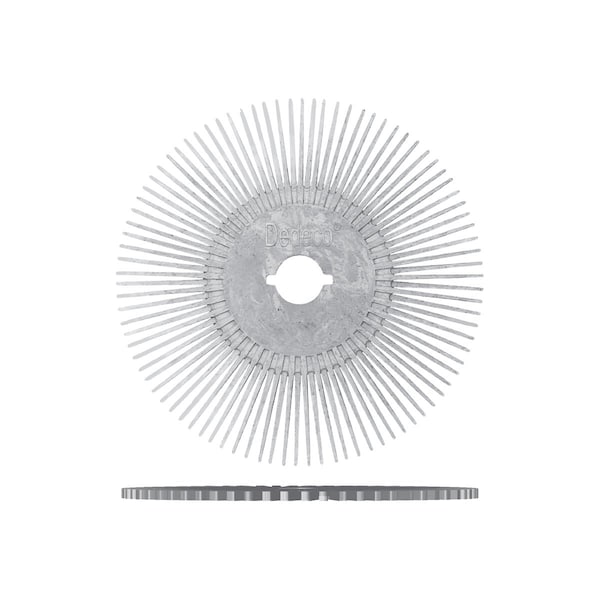 Dedeco SUNBURST 3'' TS DISCS WHITE 120 GRIT (A/O), 50PK 2464 - main
