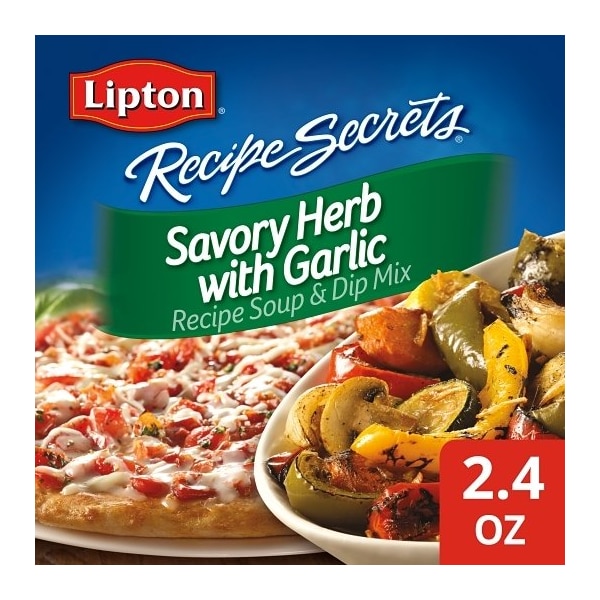 Lipton Recipe Secrets Savory Herb with Garlic Soup and Dip Mix, 2.4 Ounce, 12PK 68705948 - main