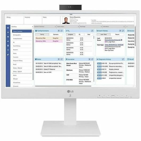 Lg 24 THIN CLIENT AIO MONITOR 1920X1080, INTEL PENTIUM N6005, IGEL PRE-INSTALLED, 8GB DDR4, 16GB 24CR671IK6P - main