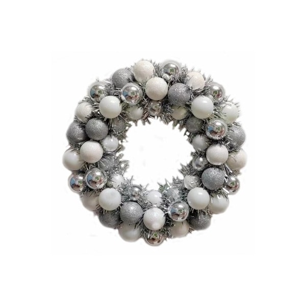 F C Young Co SLV/WHT Wreath, 6PK W16-800 - main