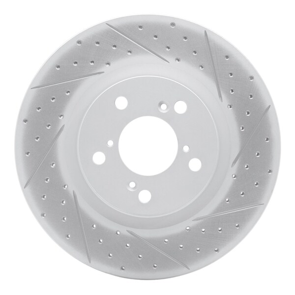 Dynamic Friction Co DFC Geoperformance Rotor - Drilled and Slotted 830-59056R - main