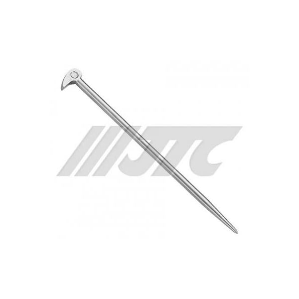 Jtc Auto Tools 16 in Goose Neck Pry Bar, 90-degree Curved Head w/Pointed Tail for Screw Hole Alignment 5441 - main
