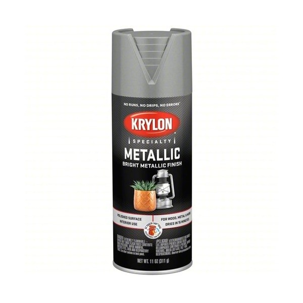 Krylon Metallic Paint Chrome Aluminum K01404 - main