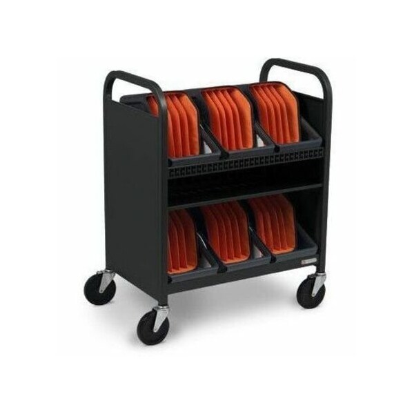 Bretford CUBE TRANSPORT CART 30X W/ CADDIES, CK TVCT30CAD-CK - main
