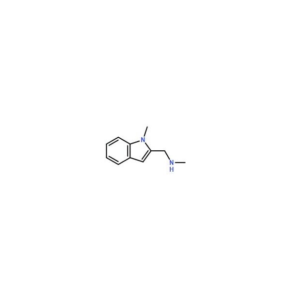 Ak Scientific N-Methyl-1-(1-methyl-1H-indol-2-yl)-methanamine (1g), CAS 3514-15-6 1263AE-1g - main