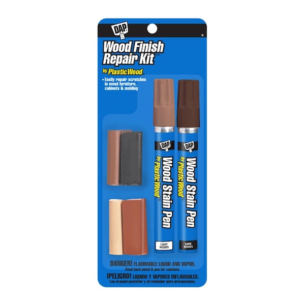Homestead 4 oz Plastic Wood Wood Tones Wood Finish Repair Kit, Wood Tones, 6PK HO3304980 - main