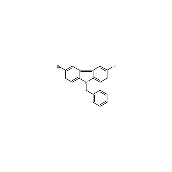 Ak Scientific 9-Benzyl-3, 6-dibromocarbazole (1g), CAS 118599-27-2 6946AL-1g - main