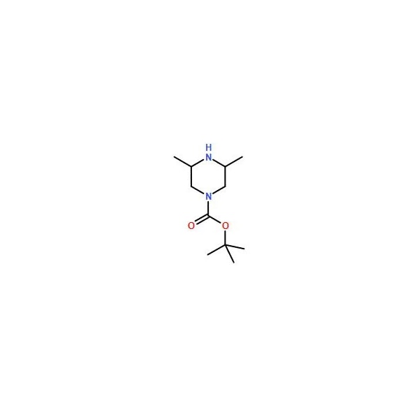 Ak Scientific 1-Boc-3, 5-Dimethylpiperazine (5g), CAS 639068-43-2 Z4986-5g - main
