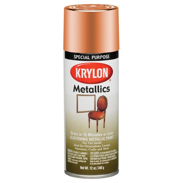 General Purpose Metallic 12 Oz Krylon Copper Spray Paint K01709A77 - main