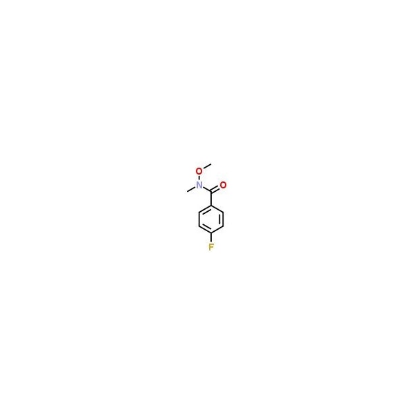 Ak Scientific 4-Fluoro-N-methoxy-N-methylbenzamide (100g), CAS 116332-54-8 A986-100g - main