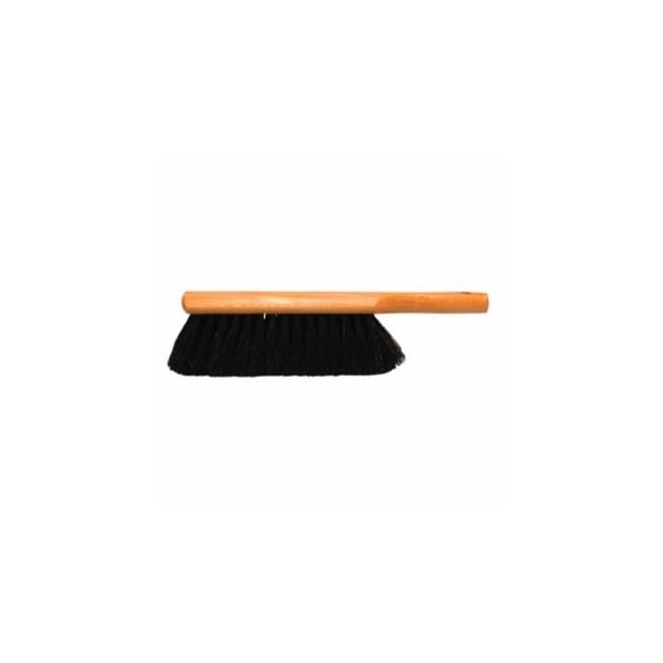 Magnolia Brush Counter Dusters, 13 1/2 in Hardwood Block, 2 1/2 in Trim L, Black Horsehair, 12PK 455-54 - main
