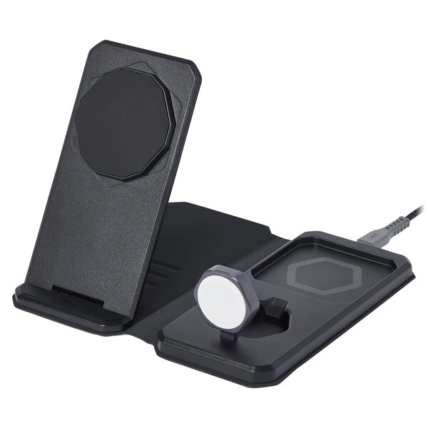 Urban Armor Gear 3 In 1 Traveland Desktop Magneticcharger, Black And Grey 9B4412114030 - main