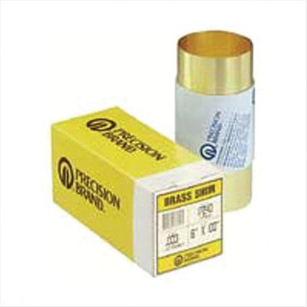 Precision Brand 17S20 .020 Brass Shimstock 6 Inchx100 Inch 605-17495 - main