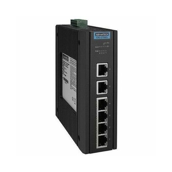 Advantech 4GE PoE + 2GE Ind. Unmanaged Switch EKI-2706G-2GPI-A - main