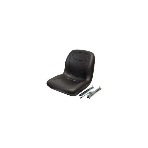 Uni Pro 125 Bucket Seat Kit, With Slide Rails, Black Vinyl 6779 - main