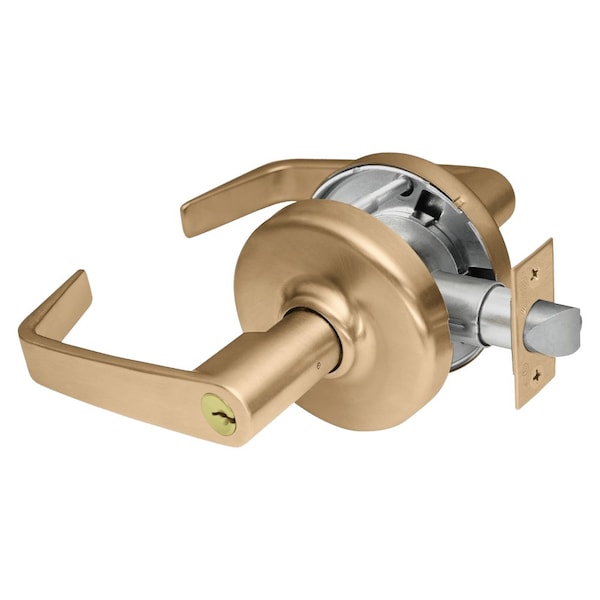 Corbin Russwin Grade 2 Storeroom or Closet Cylindrical Lock, Newport Lever, Conventional Cylinder, Satin Bronze Cl CL3857 NZD 612 - main