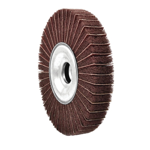 Superior Abrasives SATIN UNMOUNTED FLAP BRUSH HEAVY DUTY AO 6 X 1 X 2 FINE A008637 - main