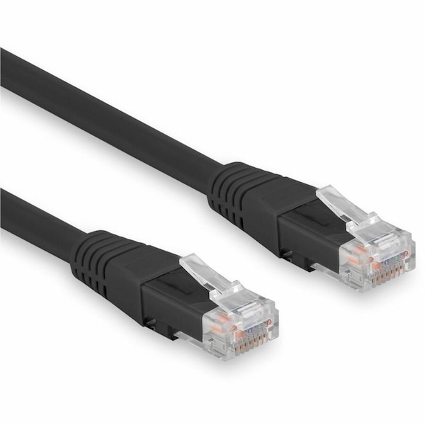 Rocstor 4 FT CAT6 ETHERNET CABLE - MOLDED -BLACK Y10C801-BK - main