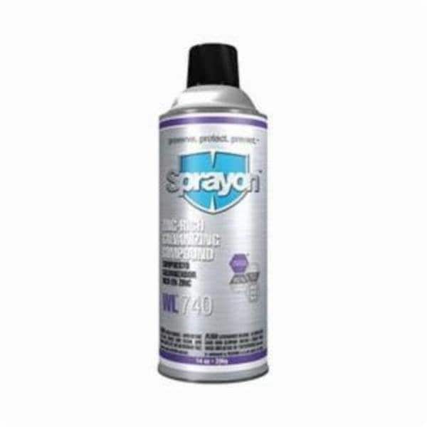 Krylon Cold Galvanizing Compound, WL740 Zinc-Rich, 14oz, Aerosol SC0740000 - main