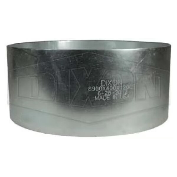 Dixon S838X600X 120CS King Crimp Large Hose Sleeve, 8.38 in Nominal, 6 L x 0.12 in Thick, Carbon Steel, D S838X600X120CS - main