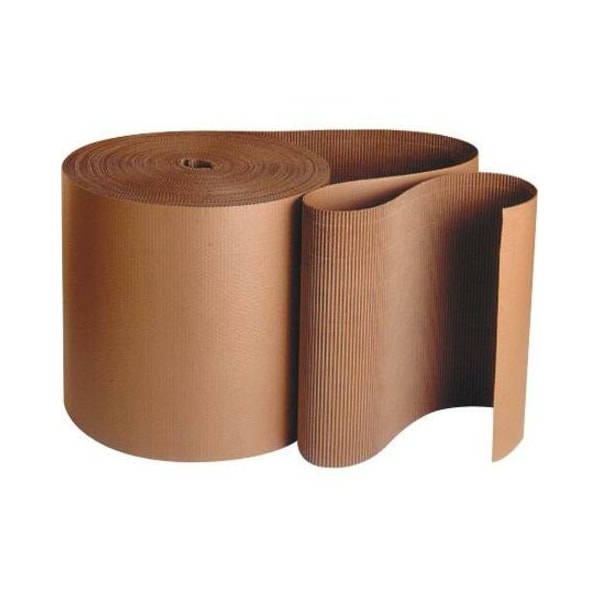 Partners Brand Singleface Corrugated Roll, A-Flute, 72" x 250', Kraft, 1/Roll SF72 - main